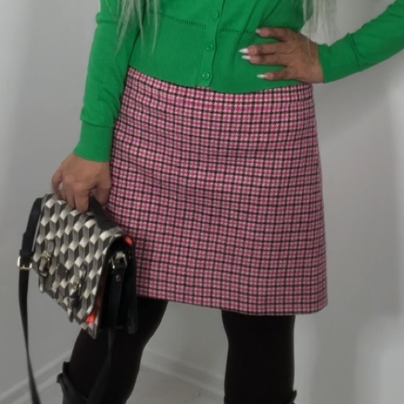 J. Crew Wool Miniskirt Size 10 - Picture 2 of 5